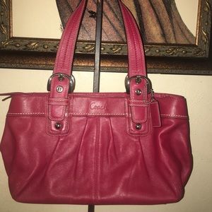 Red Coach Bag